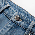 Floral Embroidered Pearl-Beaded Cut-Out Jeans