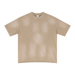 Raw Hem Painted Baggy T Shirt 285gsm
