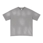 Raw Hem Painted Baggy T Shirt 285gsm