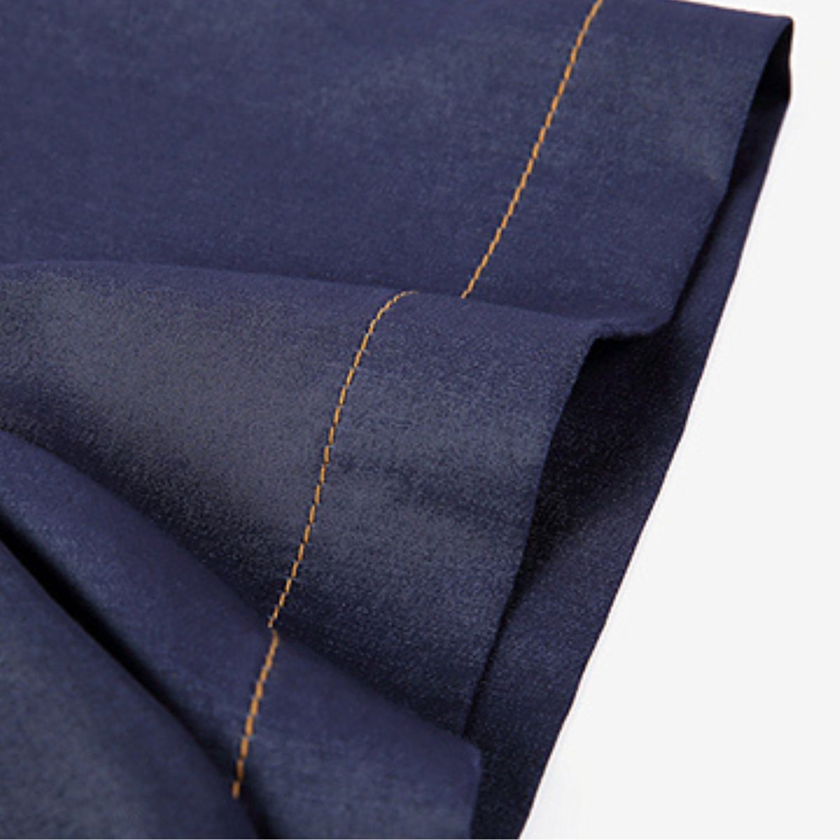 Oversized Pleated Denim Midi Shirtdress