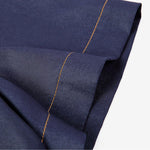 Oversized Pleated Denim Midi Shirtdress