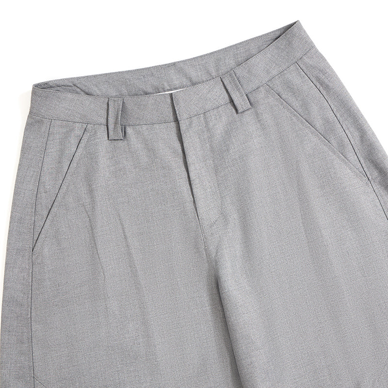 Pleated Barrel Fit Trousers
