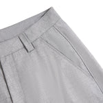 Pleated Barrel Fit Trousers