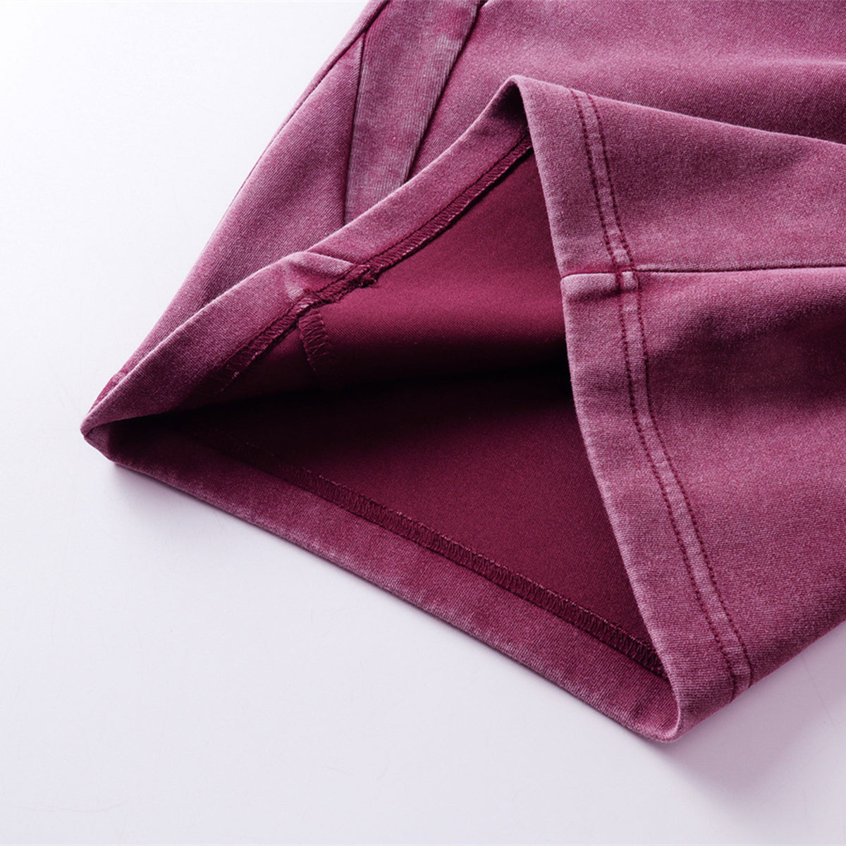 Casual Streetwear Washed Distressed Air Mamba Shorts