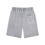 Men's Casual Washed Drawstring Sweat Shorts