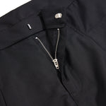 Wide Leg Single Pleat Trousers