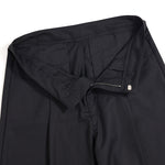 Wide Leg Single Pleat Trousers