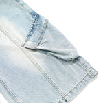 Baggy Cargo Denim Cropped Pants