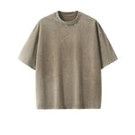 Stone Wash Oversized Cotton Tee 260gsm