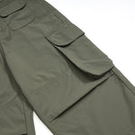Straight Leg Cargo Cropped Pants
