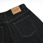 Black Selvedge Denim Cropped Pants