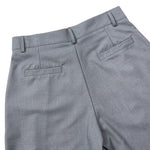 Double Pleat Relaxed Fit Bermuda Shorts