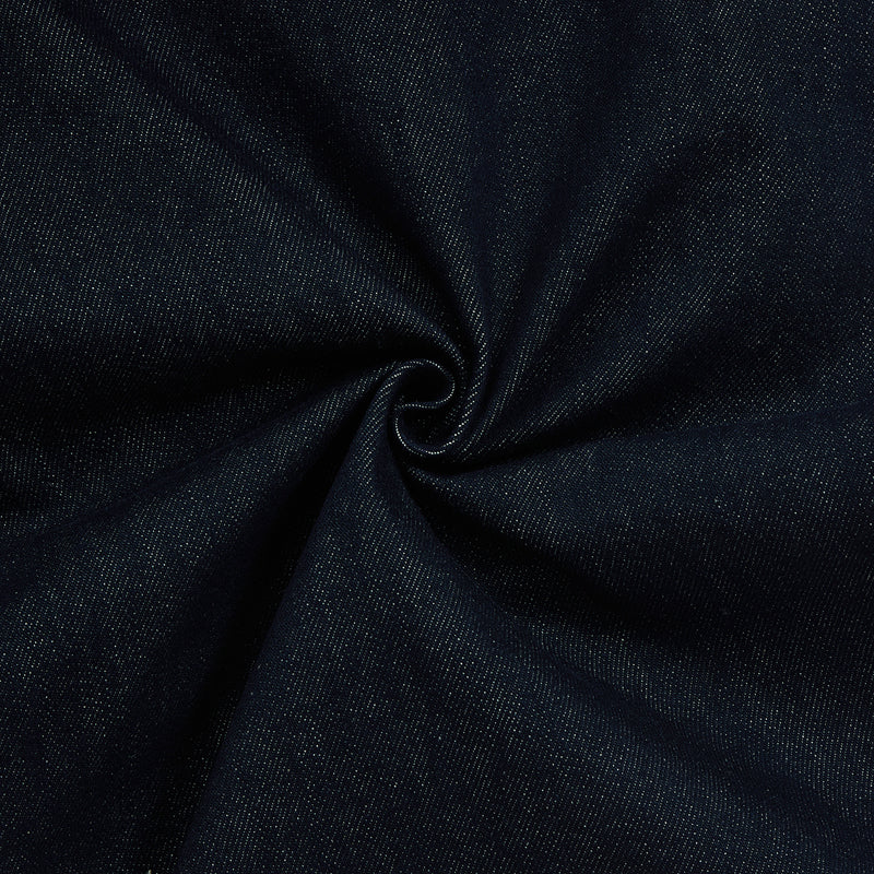 Barrel-Leg Selvedge Denim Cropped Pants