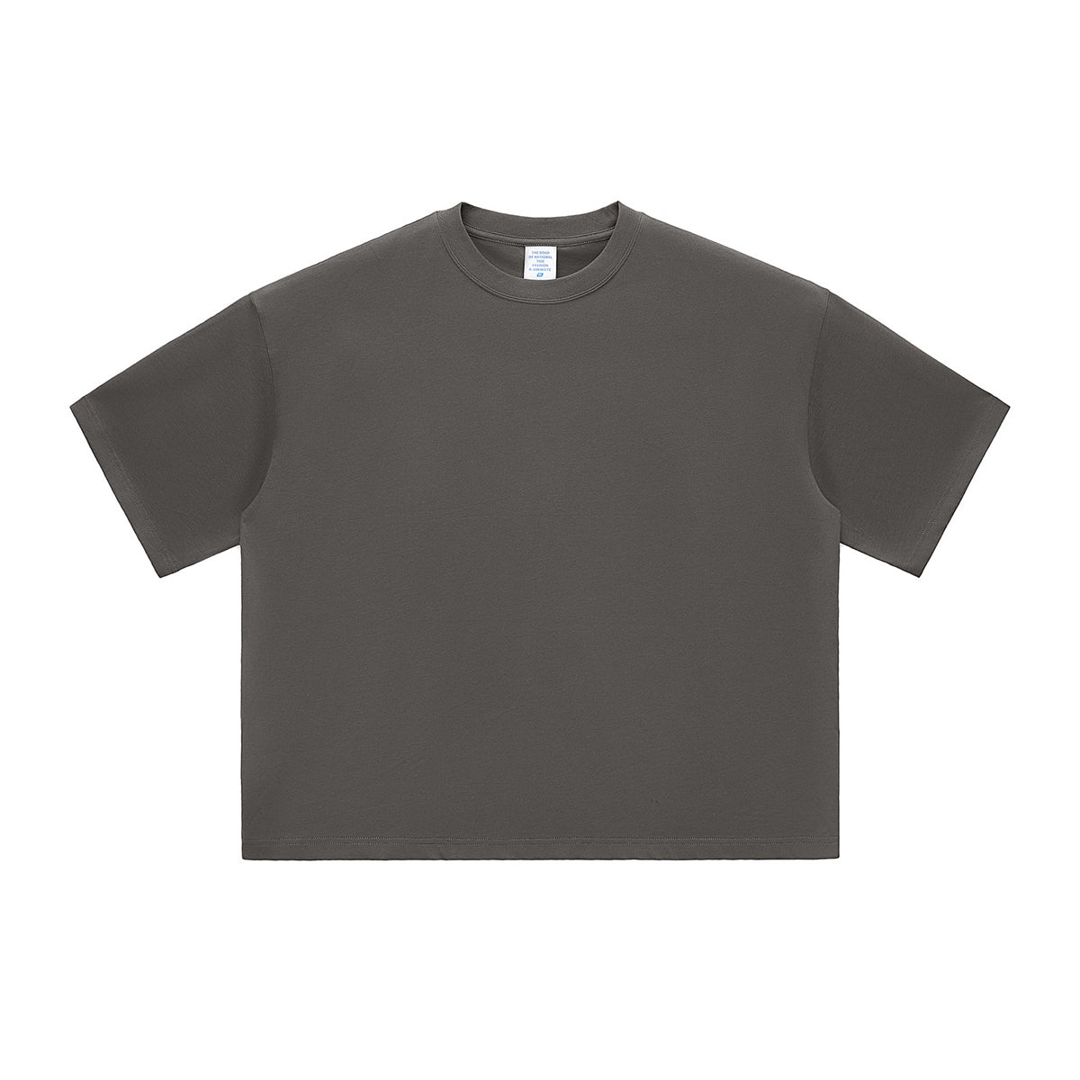 Plain Color Boxy Cotton T Shirt 230gsm