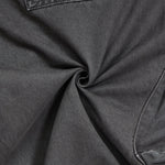 Dark Gray Cargo Cropped Pants