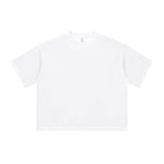 Plain Color Boxy Cotton T Shirt 230gsm