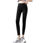 Slim Fit High-Waisted Capri Jeggings