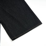 Black Selvedge Denim Cropped Pants