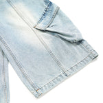 Baggy Cargo Denim Cropped Pants