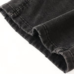 Stone-Wash Side Seam Distressed Sweatpants