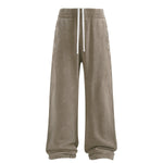 Sweatpants Washed Wide-Leg Vintage Streetwear Joggers