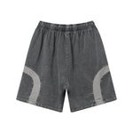 Contrast Arc Loose Fit Shorts