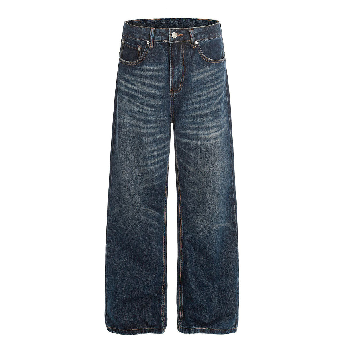 Classic Dark Wash High Waist Jeans