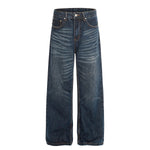 Classic Dark Wash High Waist Jeans