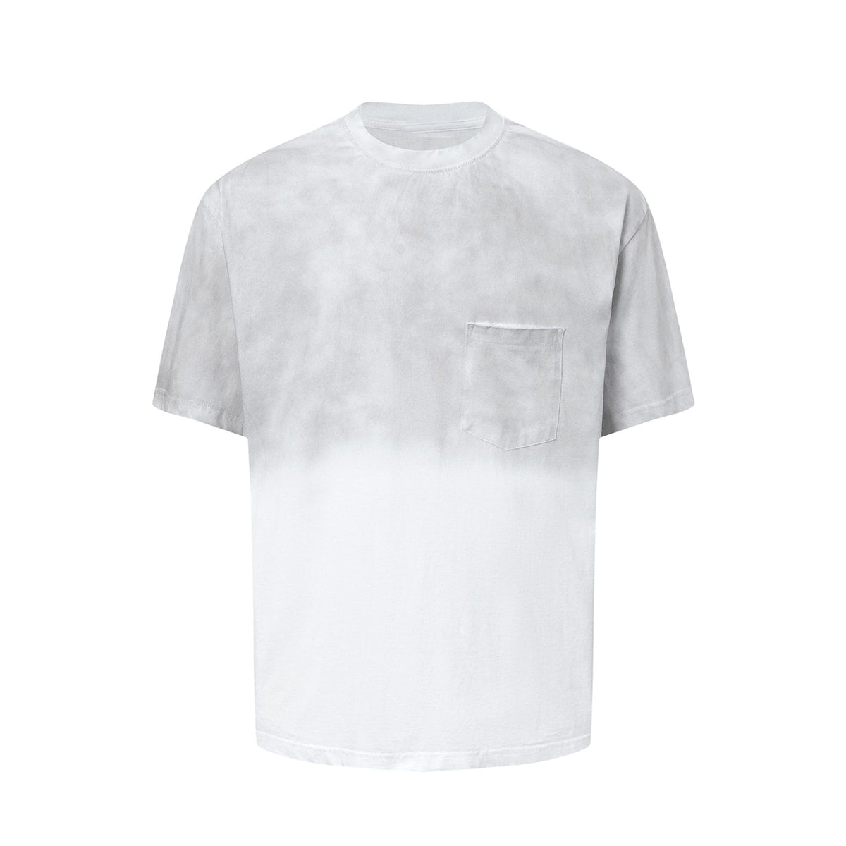 Designer Hand-Sprayed Vintage Washed Slim Crew Tee