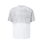 Designer Hand-Sprayed Vintage Washed Slim Crew Tee