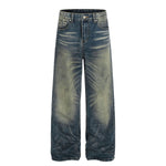 Vintage High Waist Faded Jeans