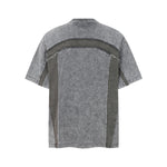 Patchwork Vintage Washed Short Sleeve Cotton Tee