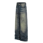 Vintage High Waist Faded Jeans