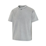 Vintage Washed Distressed Crewneck Short Sleeve Casual Tee