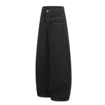 Classic Dark Wash Wide Leg Jeans