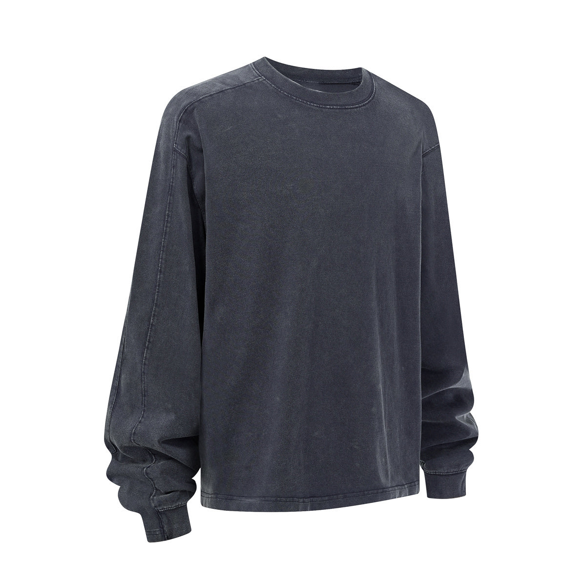 Washed Vintage Crewneck Long Sleeve