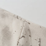 Gradient Jacquard Crack Distressed Statement Tee