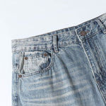 Vintage Light Wash High Waisted Wide Leg Relaxed Jeans