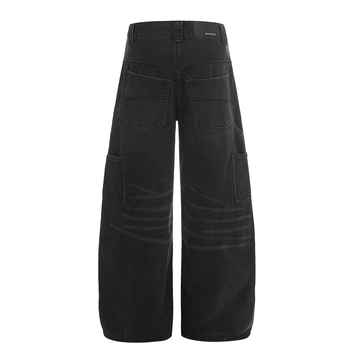 Vintage High Street Distressed Blade Cut Jeans