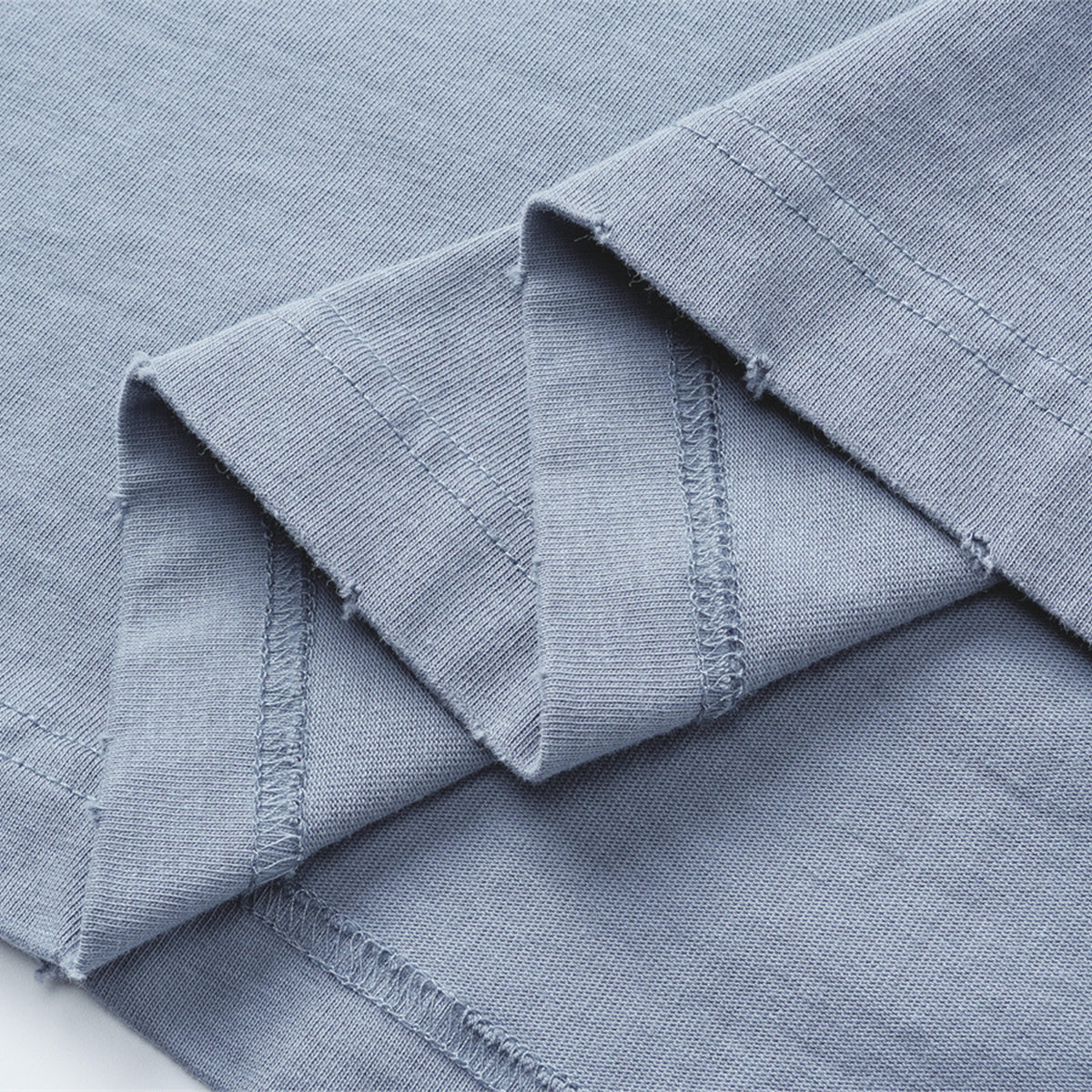 Washed Colorblock Contrast Sleeve Tee