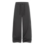 Wide-Leg Drawstring Comfy Casual Sweatpants