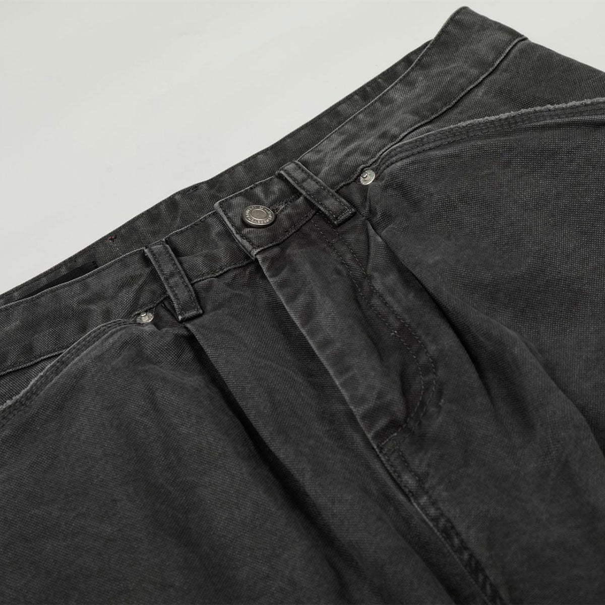 Distressed High Waist Wide Leg Denim Jeans