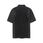 Two Tone Vintage Wash Contrast Panels Polo Shirt