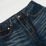 Classic Dark Wash High Waist Jeans
