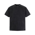 Vintage Washed Distressed Crewneck Short Sleeve Casual Tee