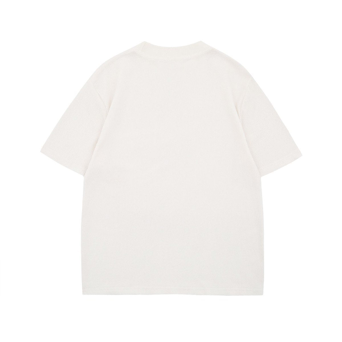 Loose Fit Crew Neck Premium Knit Vintage Tee