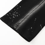 Casual Loose Fit Paint Splatter Elastic Waist Sweatpants