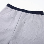 Relaxed Streetwear Deconstructed Curved Blade Joggers