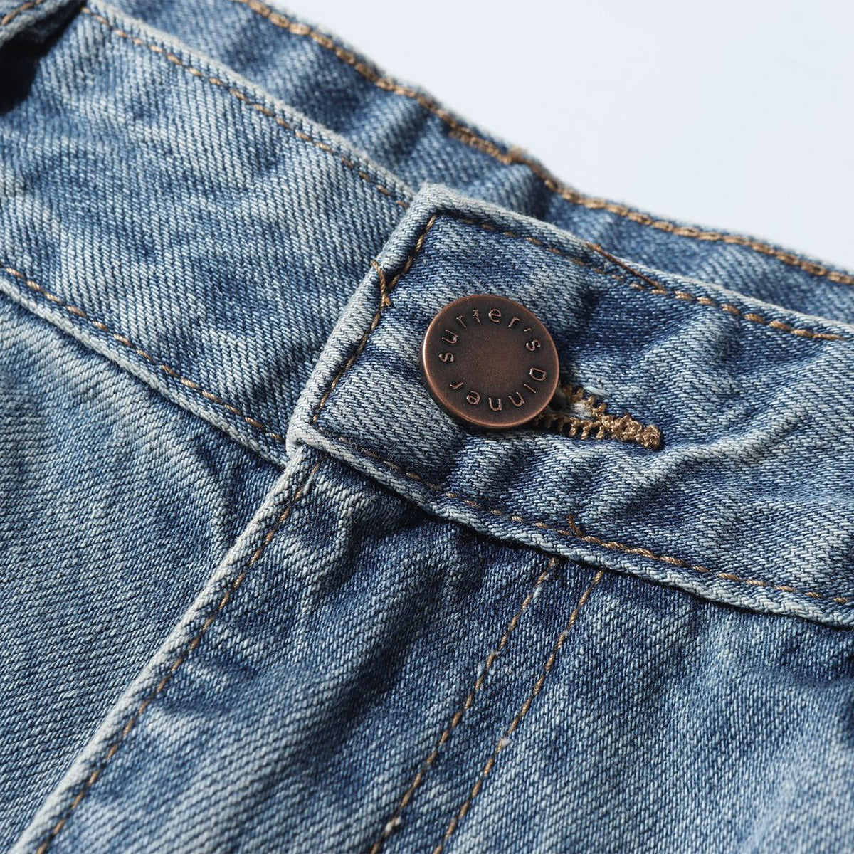 Vintage Light Wash High Waisted Wide Leg Relaxed Jeans