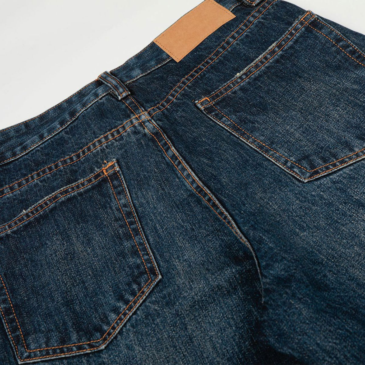 Classic Dark Wash High Waist Jeans